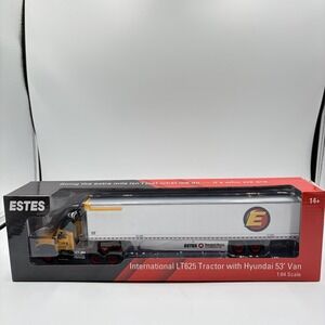 1:64 Diecast Estes Express Lines Tractor Trailer Truck 2025 Employee Exclusive